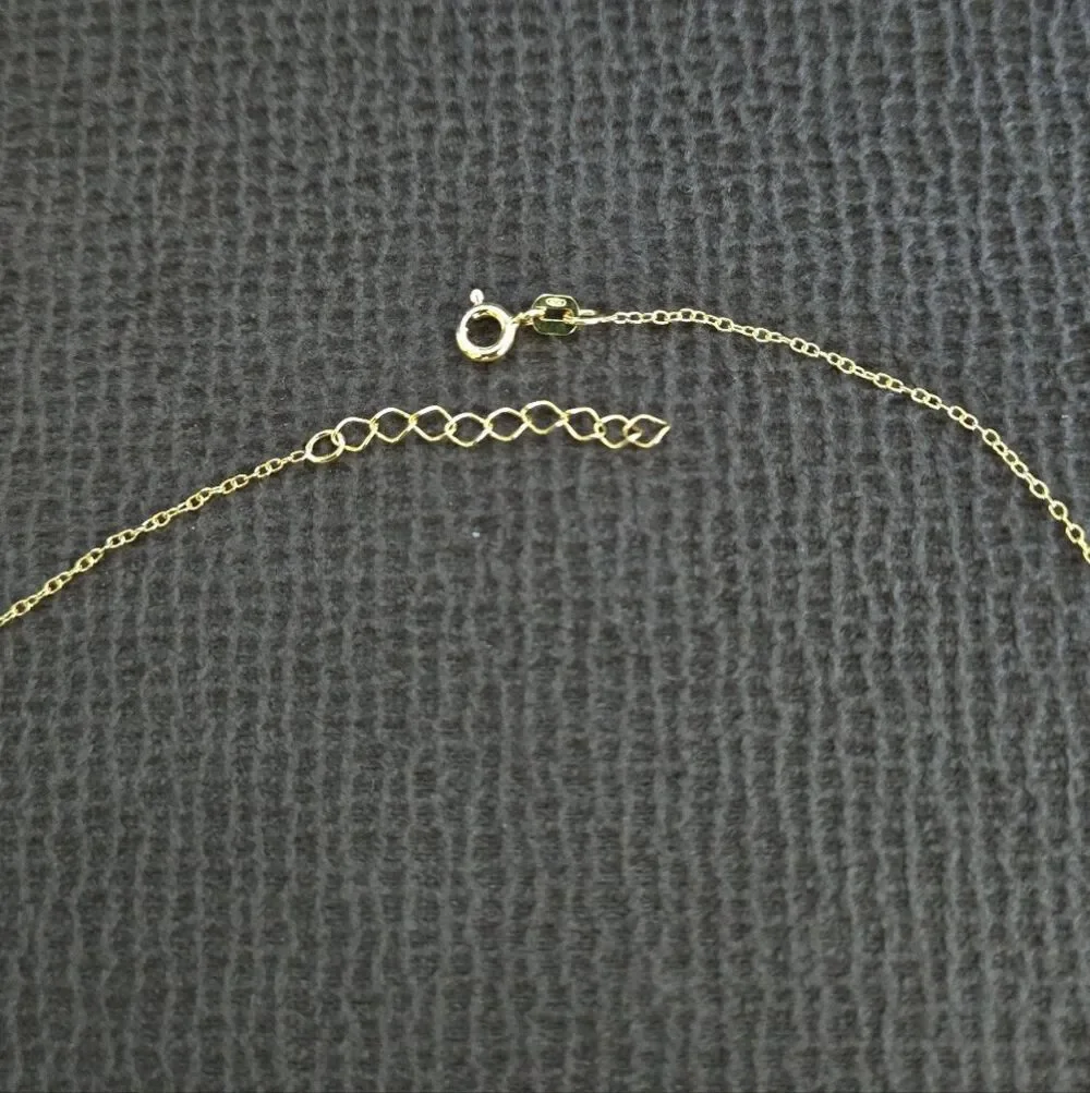 MESH Stationary Open Circle⭕️ Necklace